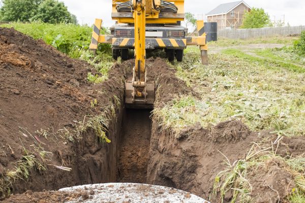 Drainage Trench Installation in Simi Valley