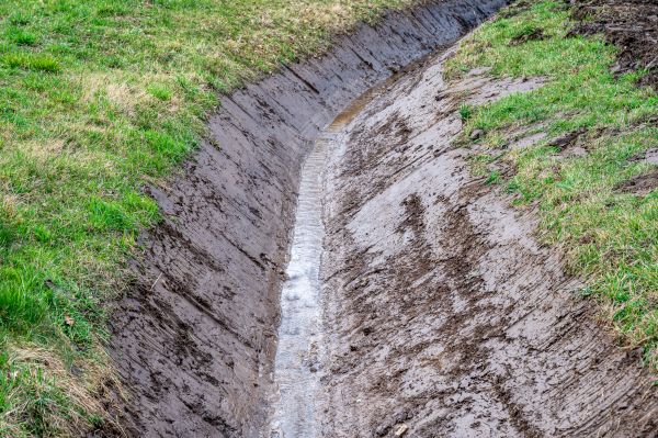 Drainage Ditch Excavation in Simi Valley