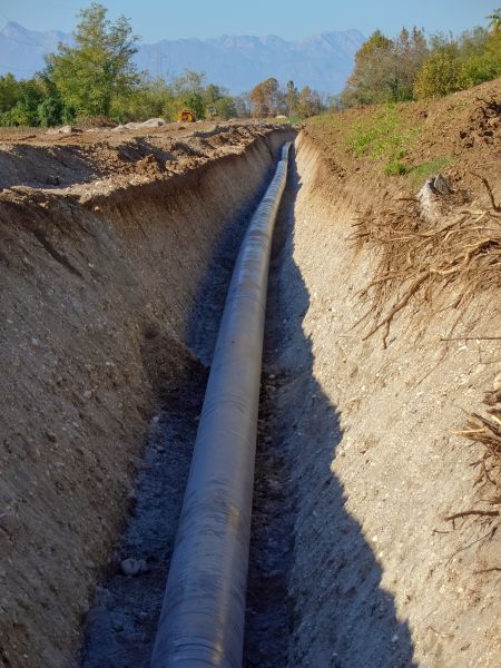 Gas Pipe Trenching in Simi Valley