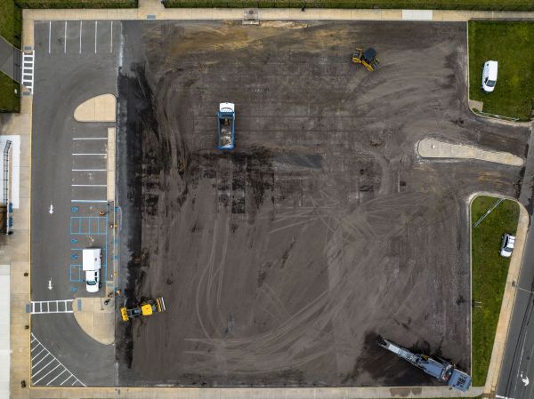 Parking Lot Excavation in Simi Valley